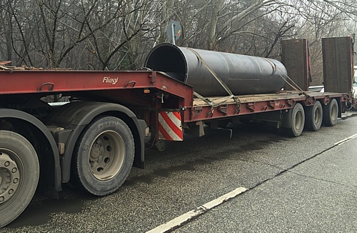 nehézgép szállítás - túlméretes szállítás